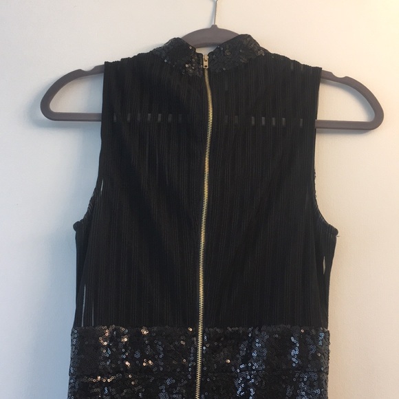 Black sequin dress - Picture 2 of 3